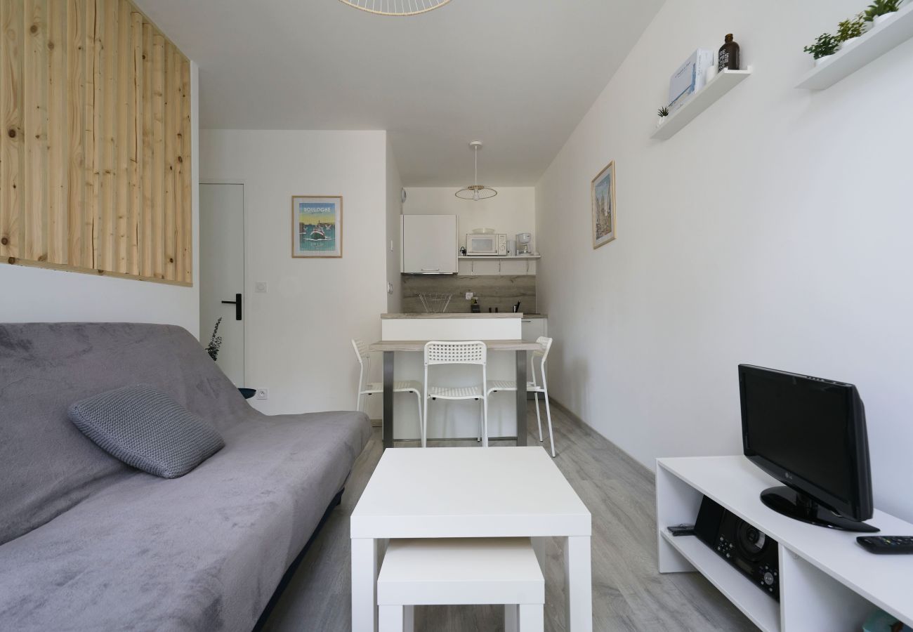 Studio à Boulogne-sur-Mer - Le Nid Douillet - Appart 2-4P vieux Boulogne