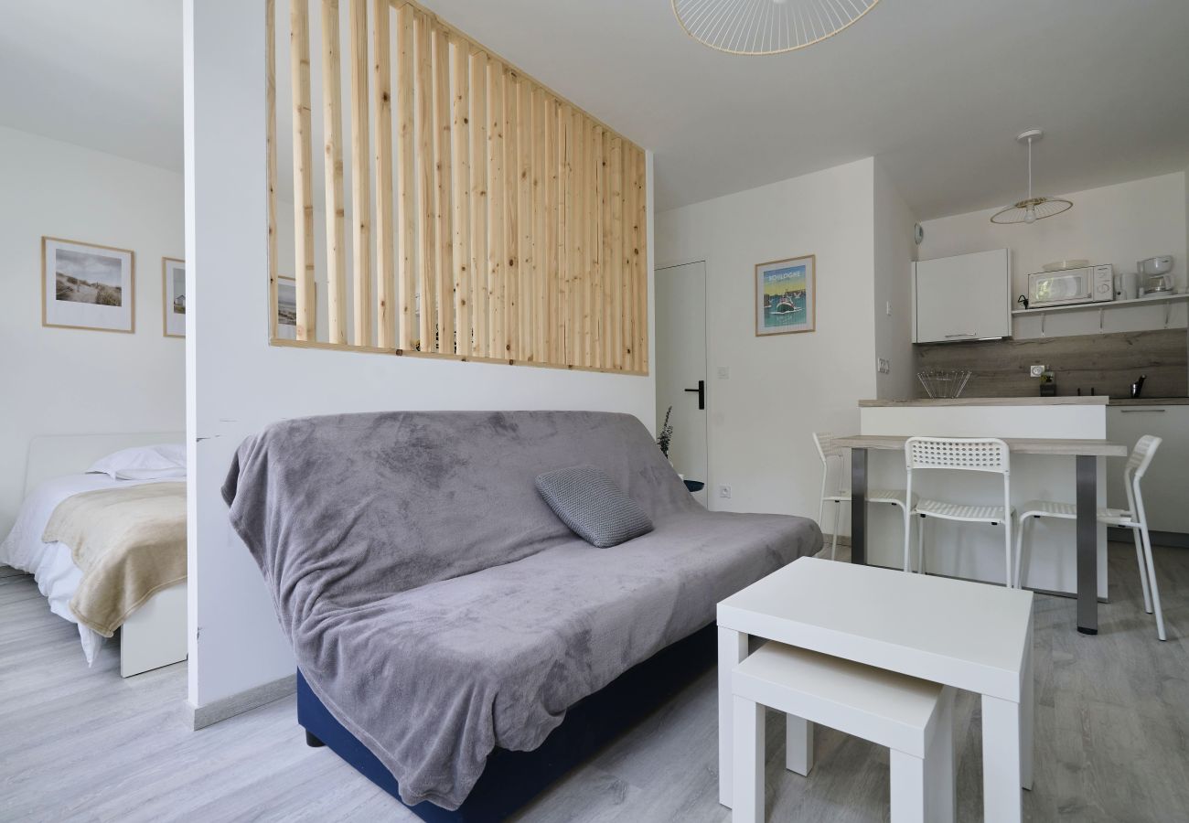 Studio à Boulogne-sur-Mer - Le Nid Douillet - Appart 2-4P vieux Boulogne