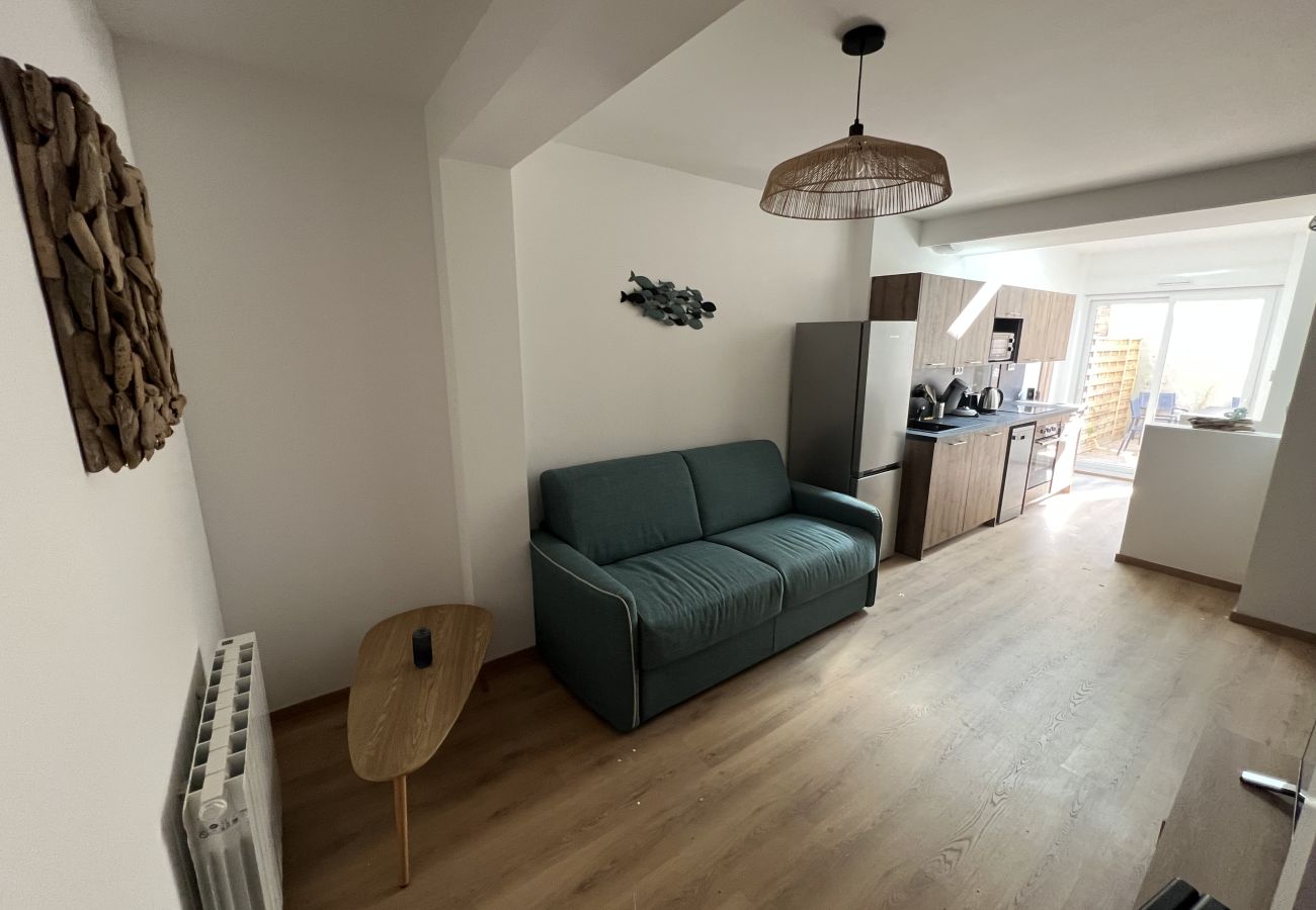 Appartement à Boulogne-sur-Mer - Sous la mer : 4-6 pers, terrasse, spa
