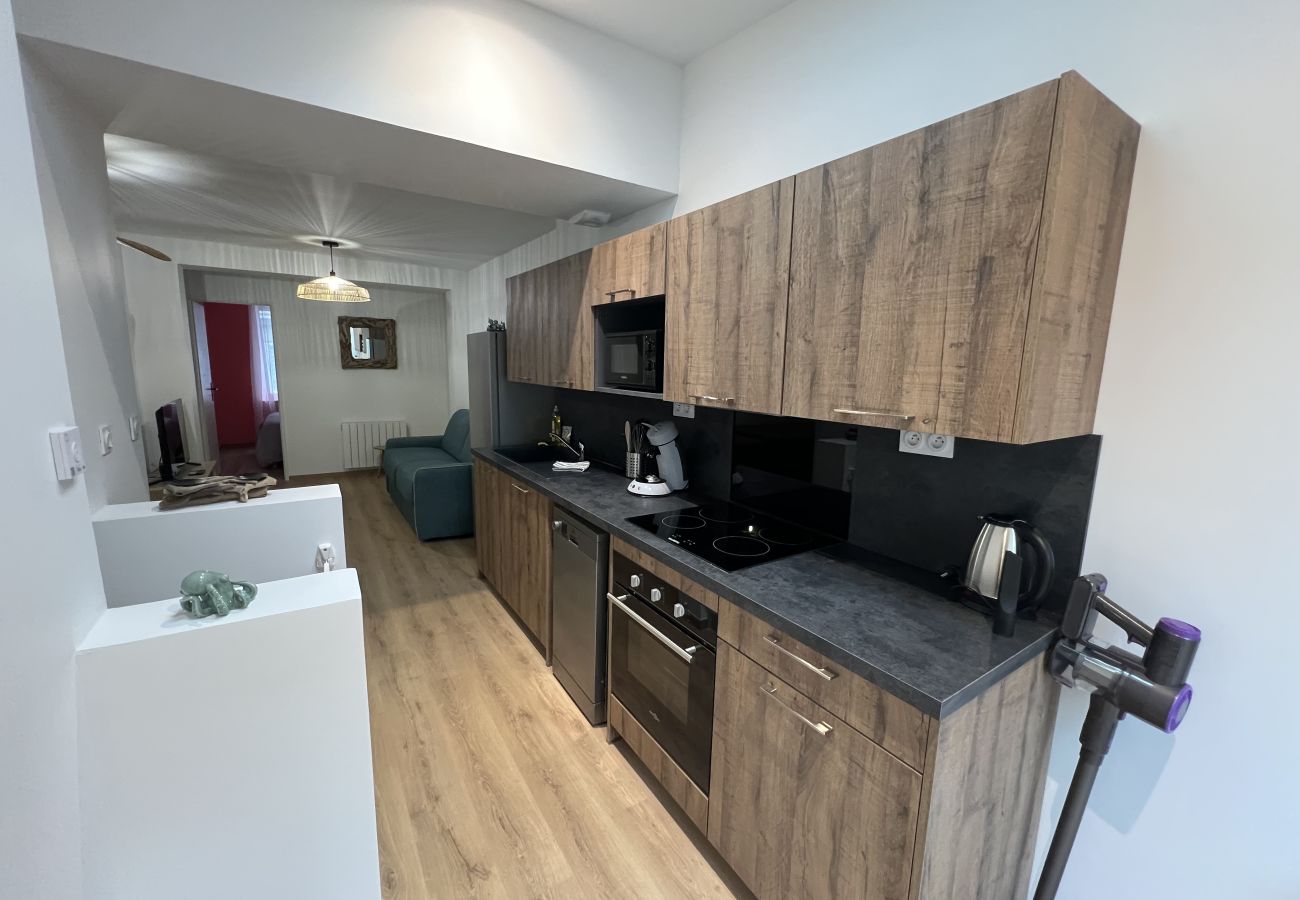 Appartement à Boulogne-sur-Mer - Sous la mer : 4-6 pers, terrasse, spa