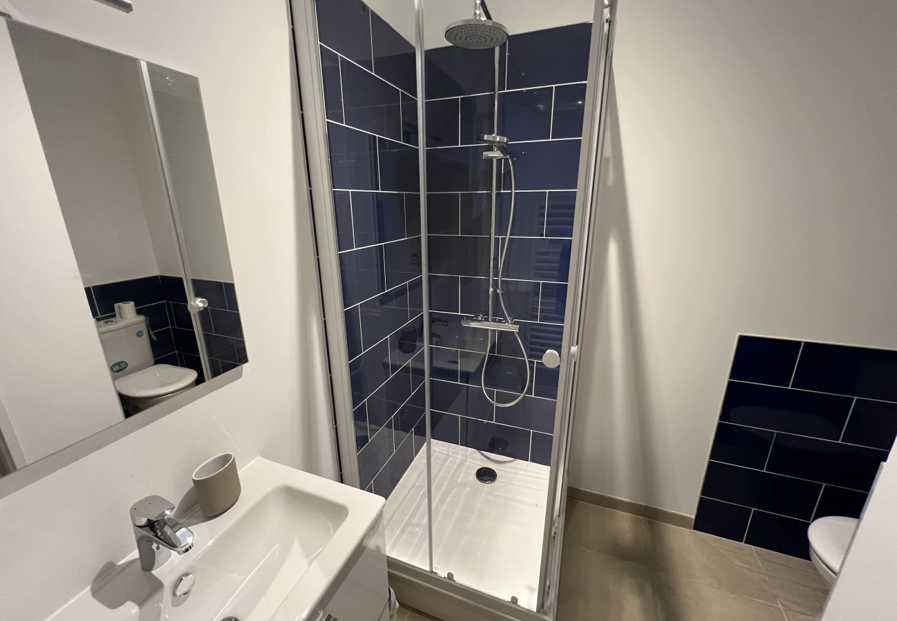 Appartement à Boulogne-sur-Mer - Sous la mer : 4-6 pers, terrasse, spa