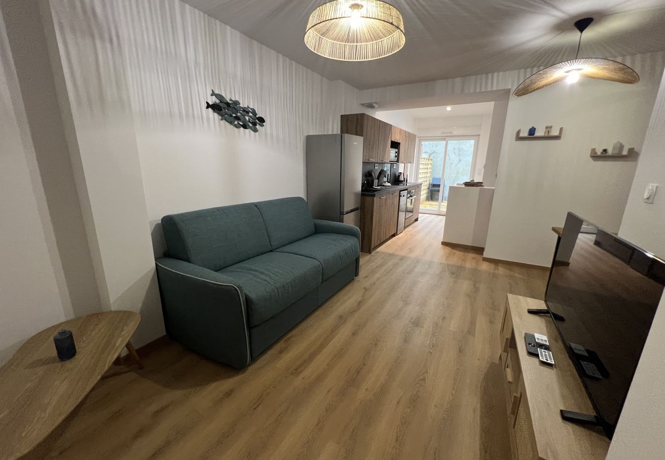 Appartement à Boulogne-sur-Mer - Sous la mer : 4-6 pers, terrasse, spa