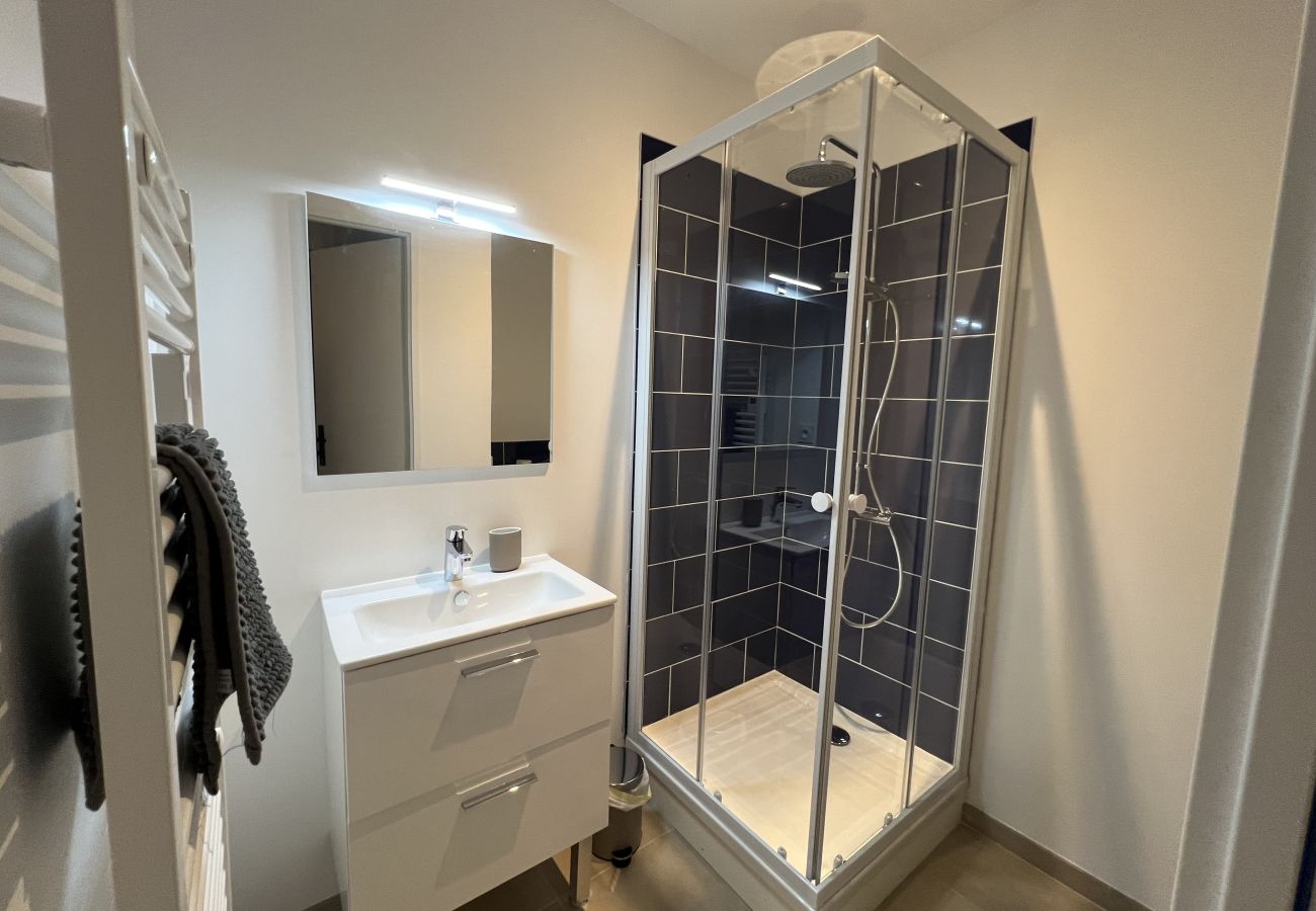 Appartement à Boulogne-sur-Mer - Sous la mer : 4-6 pers, terrasse, spa